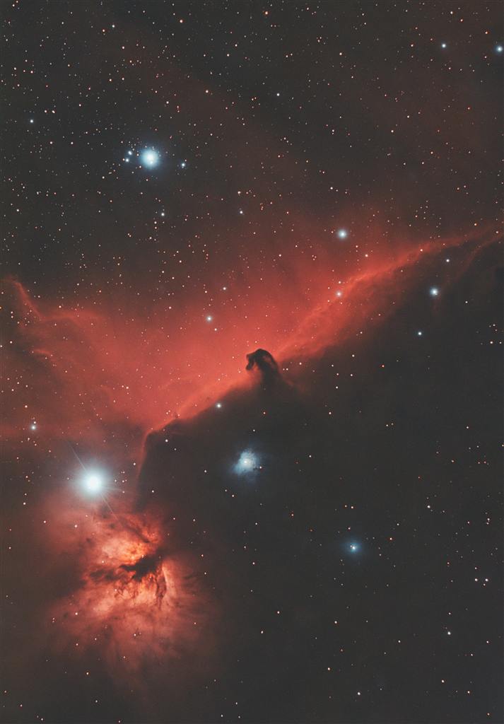 Nebulosa Testa di Cavallo nella regione di Orione