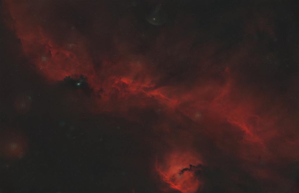 Nebulosa Gabbiano IC 2177, ripresa deep-sky